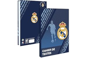 Cahier de texte scolaire REAL MADRID - Collection officielle - Rentrée scolaire - Football