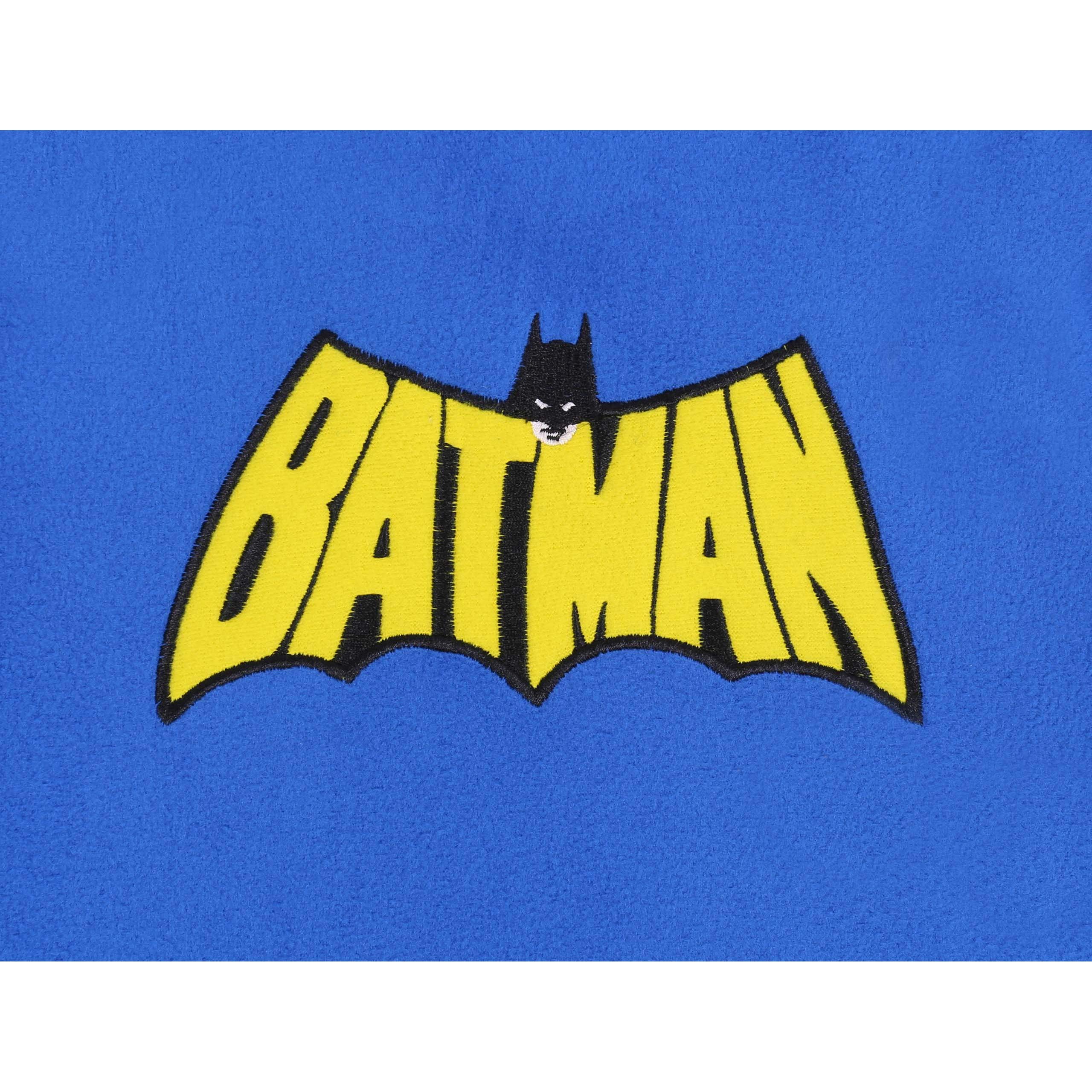 Batman-DC-COMICS-Blauer-Grauer-Pyjama