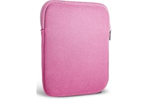 MyGadget Pochette en Néoprène pour Tablette jusqu'à 6,8 Pouces [ 19 x 13,5 cm ] – Housse de Protection Compatible avec Kindle Paperwhite [ 2024 ] | Tolino Vision 1-4 | Shine 1-3 – Rose