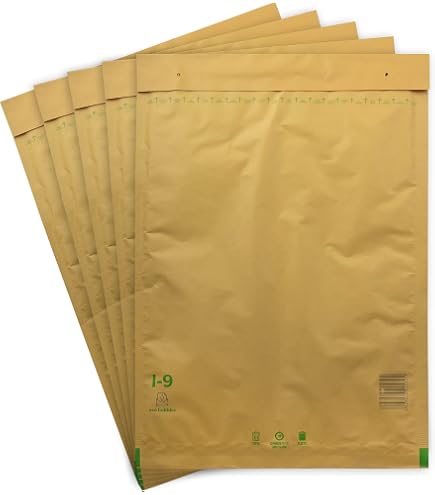 400 Luftpolstertaschen Größe I9 (315x455 Mm) Weiß – Versandtaschen Zum Schutz Empfindlicher Ware