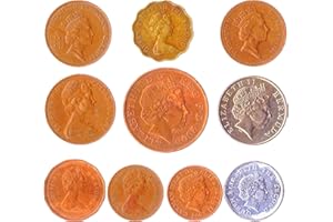 HOBBY OF KINGS 10 Monete Diverse Con La Regina Elisabetta Ii Raccolte Da Regni Misti Del Commonwealth