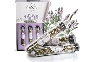 ne&no Zestaw upominkowy z naturalną kocimiętką | 3 sztuk (po 5 g) w hermetycznym opakowaniu | idealny do zabawek dla kotów, drapaków, mat do drapania | kocimiętka | suszona trawa dla kotów