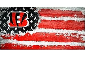 Fan Creations NFL Cincinnati Bengals Unisex Cincinnati Bengals Flagge, Team-Farbe, 6 x 12