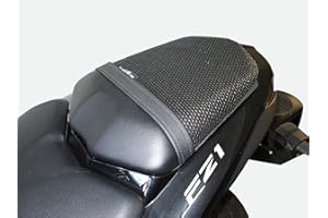 Triboseat Housse de Siège Passager Antidérapante pour Moto, Compatible avec Yamaha FZ1N (2006-2015), Empêche de Glisser, Réduit la Fatigue, Améliore la Stabilité, Facile à Installer