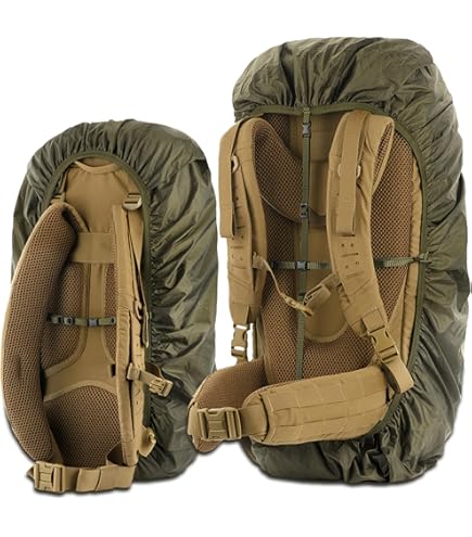 Unigear Backpack Cover Anti Rain 10-90L Waterproof Dustproof Abrasion Resistant Durable for Camping, Hiking, Travel, Cycling (Green, M) Sports & Outdoors