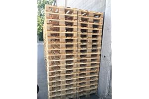 TENDENCIO Palette légère 80 x 120 cm idéal pour fabrication de mobilier intérieur ou jardin en bois