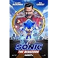 Sonic The Hedgehog Movie Poster Art Glossy Poster (A4-210 × 297 mm Unframed)