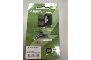 Ashima Coppia pastiglie organiche Shimano XTR 2019/105 / Ultegra/Dura-Ace (Pastiglie Ciclo)