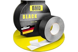 BMD Black Klebeband | 60mm x 25m | UV-Beständig | schwarz | für Unterspannbahn & Fassadenbahnen | Profiqualität Made in Germany