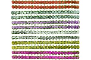 Attuslla 12 Flower Grass Tufts, Couleur Modèle de Grappe de Fleurs, Terrain Model Kit pour DIY De Paysage Landscape Modèle de Ferroviaire Architecture