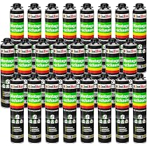 Dämmstoffkleber Für Pistolen WDVS Klebeschaum 750 Ml Pistolenschaum Dämmstoffkleber Pistolenschaum Für Dämmplatten EPS XPS, 850ml, WDVS Kleber