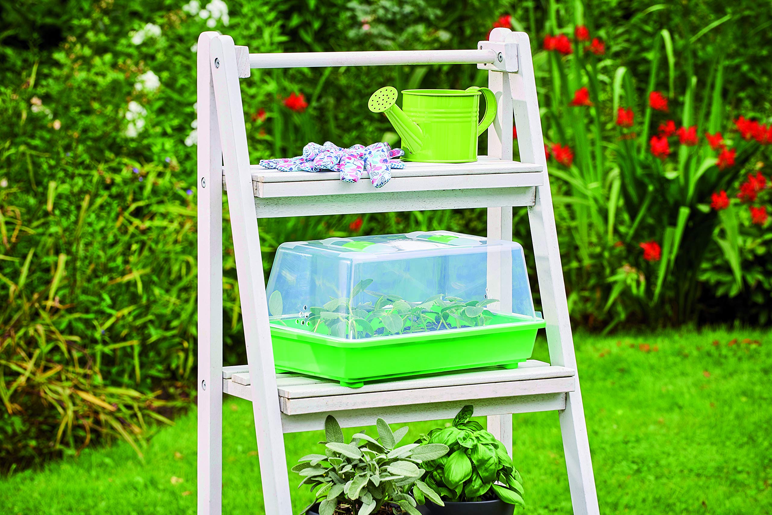 Romberg Serra M (cavità per pastiglie Sorgente, grondaie, Coperchio con Fori di aerazione e cursore) Verde