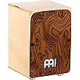 Meinl Percussion Mini Cajon Drumbox - Gift Idea for Musicians - Decorative Gift for Children and Adults - Playing Surface Burl Wood (MC1BW)