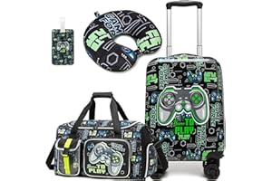 HTgroce Maleta de Viaje Cabina Infantil Niños, Maletas De Viaje Bolsa Fin de Semana Bolsa de Deporte Niños, Equipaje de Mano Niños