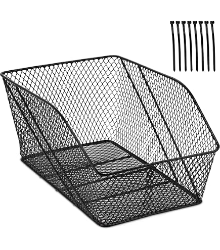 Cestino Per Bicicletta Basil Cento Alu - In Alluminio, 40x24x21 Cm, Montaggio Fisso, Unisex Adulto