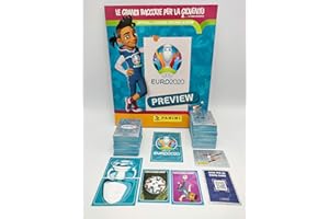 GS1 Euro Em 2020 Preview Album Vuoto + Set Completo 568 Figurine Panini