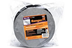 MIARCO 10738 - Cinta Antideslizante Negro 38mm x 15m