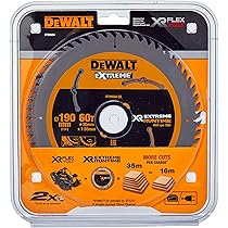 DeWALT cirkelzaagblad DT4310 | Series 60 | Voor Hout | 216 x 30 mm