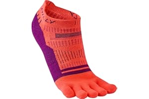 Hilly Unisex Toes - Socklet - Min Cushioning, Running Sock