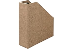 Rössler Papier 1318452600 - S.O.H.O. Porte-revues pour DIN A4, 8 x 26 x 31,5 cm, Special Line, Hazelnut, 1 pièce