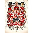 Arsenal FC 23/24 Squad Montage Poster A3