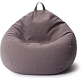 Lumaland Poltrona a Sacco Comfort Line - XL - 90x110x50 cm - Bean Bag Interno ed Esterno per Giardino, Salotto, Balcone - Pou