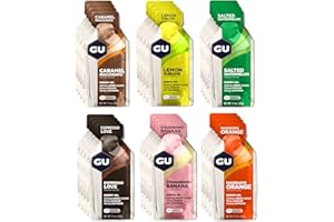 GU Energy Gels - Boîte de 24 Mélange de Saveurs