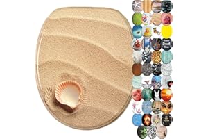 Sanilo Deska sedesowa z mechanizmem wolnego opadania, wiele pięknych desek sedesowych do wyboru, wysoka jakość i stabilna konstrukcja z drewna (Clam)