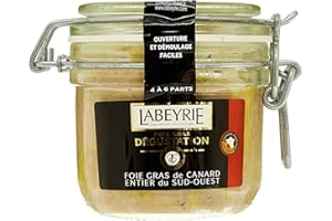 THE GREAT CANADIAN TEA Labeyrie Foie Gras de Canard Entier du Sud Ouest Bocal 190 g