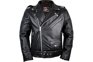 MDM läderjacka rocker jacka punk motorcykeljacka western highway rockabilly