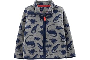 Simple Joys by Carter's Chaqueta de Forro Polar de Cremallera Completa Unisex Niño