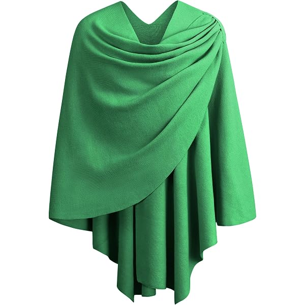 Châle Paillettes Femme - Cape En Fausse Fourrure - Poncho Brillant - Polaire Chaude - Soirée Ou Quotidien