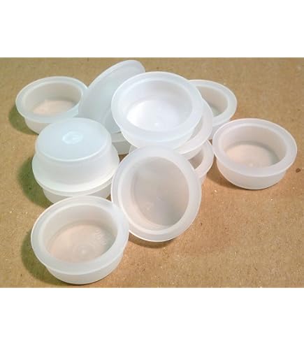 Bouchons De Protection Plastique Blancs - Diamètre 15.5mm - LDPE - Pour Trous De Fixation - Lot De 100