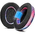 WC FreeZe for Arctis Nova Headsets - Hybrid Fabric Cooling Gel Replacement Earpads For Arctis Nova Pro Wired, Pro for Xbox, 7/7X/7P Wireless, Nova 3/1/1P/1X by Wicked Cushions | Speed Racer