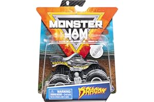 Monster Jam Oryginalna ciężarówka z akcesoriami w skali 1:64 - Dragon