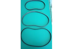SPARE PARTS KM Kit 3 cinghie di ricambio per macchina del pane Bifinett mod. KH1171