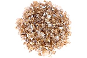 Hiland RFGLASS-2-COP Vidrio de Fuego, 9,1 kg, Color Cobre