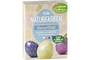 Heitmann Eierfarben - Efecto mármol natural - Amarillo/rosa/violeta