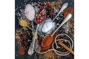 YSCOLOR Diamond Painting DIY Diamante Pintura Cocina Punto de Cruz Diamante Bordado Completo Redondo Imagen Diamante Diamante Mosaico Cocina Decoración Del Hogar 30X30Cm