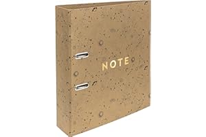 Interdruk Lever Arch File A4 75 mm - Natural Brown Kraft - Galaxy
