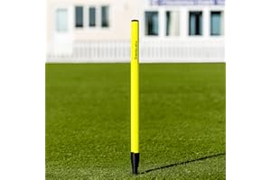 FORTRESS Cricket Target Stump - Durable PVC Spring-Back Design with Steel Spike for Precision Practice & Training