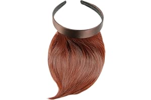WIG ME UP Frange à clipper avec serre-tête pour un effet naturel, rousse (35) HA073T-35