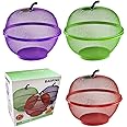 DPNY 1 x Apple Shape Mesh FRESH FRUITS Storage Basket Keep Flies & Unwanted Insects Out