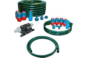 AQUA.REFIT PLUS AQUA REFIT Wasserbetten Service Set Befüllset Entleerung Bohrmaschinenpumpe Dual Pumpe