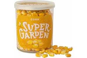 SUPERGARDEN Super Garden maíz liofilizado - Snack saludable - Producto 100% puro y natural - Apto para veganos - Sin azúcares, aditivos artificiales ni conservantes añadidos - Sin gluten - No OMG