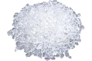 LEBENSQUELLE PLUS Mini pietre di cristallo di rocca, burattate, diametro 5-10 mm, 300 grammi