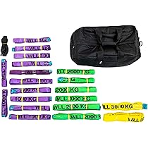 Cinghia Piatta In Poliestere - Resistenza 4000 Kg, Lunghezza 2 M, Certificata