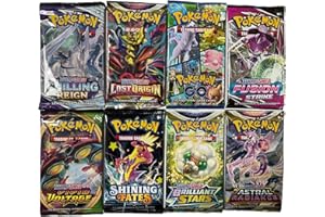 HEART FOR CARDS Pokeman Mystery Booster (booster anglais aléatoire) + protection d'expédition Heartforcards® (1 booster)