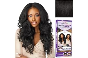 SENSATIONNEL Synthetic Cloud9 What Lace Wig - Latisha (1B Off Black)