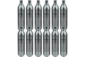 DAISY 12g CO2 Cartridge 12 Pack - 12 Gram Non-Threaded - Suits All CO2 Air Pellet and BB Guns